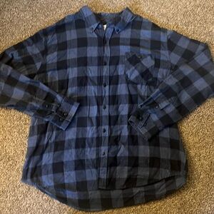 Men’s Blue Flannel